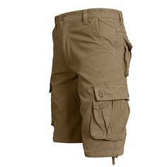 Category:WE-Pants; Season:Summer; Fabric:100% Cotton; Gender:Men's; Style:Classic,Casual,Fashion; Occasion:Daily,Outdoor,Camping  Hiking; Fit Type:Regular Fit; Function:Wearable; Waistline:Mid Waist; Pattern:Plain; Design:Button,Multi Pocket; Pants Type:Shorts,Cargo Shorts,Tactical Shorts; Fly Type:Zipper; Front page:FF; Listing Date:07/05/2024; Production mode:External procurement; Hips:; Length:; Waist:; Fit US Size:; Pants Length:Knee Length Hiking Fashion, Cotton Fashion, Shorts Cargo, Pants Length, Classic Casual, Grass Green, Plain Design, Type Of Pants, Camping Hiking