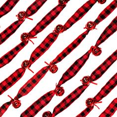 PRICES MAY VARY. PERFECT MEASUREMENT & QUALITY MATERIAL: Our jingle bell ornament red and black buffalo plaid ribbon garland is sold in single package, red and black buffalo plaid ribbon is 6 yards long and 30mm wide, rustic red jingle bell ornaments is 30mm in diameter, 36 red finish metal sleigh bells are tied onto the red and black buffalo plaid ribbon with a thin small size red ribbon string. Lightweight, thin strand of bells, not large and bulky, will hold up to be re-used for several seaso Red And Black Buffalo Plaid Christmas, Ribbon Garland Christmas Tree, Ribbon Garland Christmas, Garland Christmas Tree, Burlap Garland, Buffalo Plaid Ribbon, Home Decor Metal, Ornament Garland, Ribbon Garland