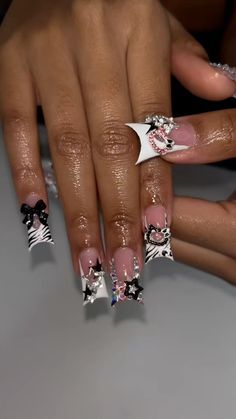 Bad Nails, Duck Nails, Acrylic Nails Designs, Dope Nail Designs