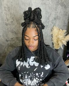 Invisible Locks, Invisible Locs, Beautiful Black Hair, Black Ponytail Hairstyles, Faux Locs Hairstyles, Box Braids Hairstyles For Black Women, Cute Braided Hairstyles