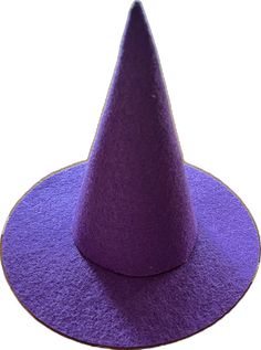 Purple Halloween Costume Hat, Purple Hats For Halloween Costume Party, Purple Halloween Party Hat, Small Witch Hat, Mini Hats, From Santa, Witch Hat, Santa Maria, Witch