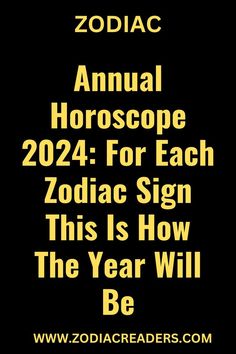 the zodiac sign for zodiacs is shown in yellow and black, on a black background