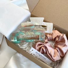 "3-Pack Hair Accessory Gift Set: Rose Gold Collection *Includes 1 Rose Gold Silk Scrunchy + 1 White Mermaid Shell Hair Clip + 1 Blush Mermaid Shell Hair Clip* MORE COLORS AVAILABLE! Please visit our shop or click the link below to see different color sets 💜 👉 https://www.etsy.com/listing/1131116675/ PRODUCT DETAILS 🎁 Pure Silk Scrunchies: https://www.etsy.com/listing/1130963321/ 🎁 Hair Clips: https://www.etsy.com/listing/1116451492/ PRODUCT FEATURES ꕤ Pre-curated Hair Accessory Set (Pack of Rose Gold Hair Accessories, Hair Tie Accessories, Hair Care Gifts, Mermaid Shell, Silk Scrunchies, Gold Hair Accessories, Hair Gift, Hair Accessories Collection, Hair Accessories Set