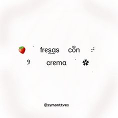 the words are written in different languages and have an apple on one side, strawberry on the other