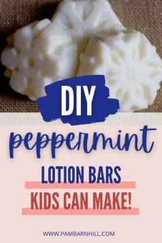 DIY Christmas Crafts gifts - DIY Peppermint lotion bars that kids can make! I'm loving these ideas about gifts from baby and made by kids last minute on a budget and cricut ideas to sell that people actually want to help you give the best Christmas gift 2021. Learn more about DIY christmas gifts at pambarnhill.com. Christmas Lotion, Diy Homeschool