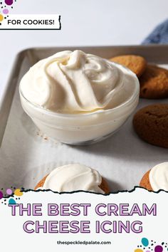 the best cream cheese icing recipe for cookies