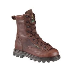 Durable Hiking Boots For Hunting With Round Toe, Tactical Brown Work Boots For Outdoor, Brown Tactical Work Boots For Outdoor Work, Tactical Brown Work Boots For Outdoor Activities, Rugged Durable Waterproof Boots For Hunting, Rugged Impact Resistant Work Boots For Hunting, Durable Rugged Waterproof Boots For Hunting, Durable Brown Hiking Boots For Hunting, Hunting Waterproof Boots With Reinforced Toe