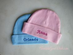 This Personalized Embroidered Baby Hat with Name is soft and fits snugly so this Baby Hat stays on newborn babies.  Perfect as a newborn infant photo shoot accessory or a baby shower gift. Super Soft Newborn Cap with Embroidered Name. This baby hat can be custom embroidered with baby's name. Personalized New Baby Skull Cap Infant Hat Makes a fabulous baby shower gift and spares you from wandering the aisles at the big box store looking for items available on baby's registry.  If baby gender or n Classic Baby Books, Personalized Baby Hat, Baby Shower Registry, December Baby, Infant Hat, Newborn Beanie, Newborn Hats, Personalized Newborn, Newborn Baby Hats