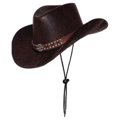 Costume hat produced by Underwraps. Underwraps Costumes focuses on both value and quality when it comes to their products. They are known for always remaining innovative by using unique fabrics and coming up with original designs. With such a great costume selection for both adults and kids, you'll feel amazing in any one of their unique costumes! Cowboy Vibes, Brown Cowboy Hat, Kids Costumes Boys, Unique Costumes, Costume Hats, Office Party, Brown Silver, Country Outfits, Mens Costumes