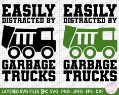 an image of garbage truck svg files