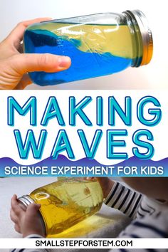 the science experiment for kids making waves