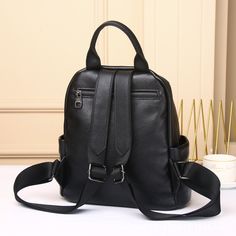 Shipping: Worldwide Express Shipping AvailableDelivery time: 🚚7-15Days Fast ShippingReturns: Fast refund,💯100% Money Back Guarantee.SPECIFICATIONSType 5: Women's leather backpackType 4: black leather backpackType 3: school leather backpackType 2: high quality woman leather backpackType 1: Genuine leather backpackTechnics: EmbossingStyle: FashionRain Cover: NoPlace Of Origin: China (Mainland)Pattern Type: SolidOrigin: Mainland ChinaModel Number: Black Leather Backpack SZ61Main Material: Genuine Anti-theft Backpack Shoulder Bag For Daily Use, Casual Leather Shoulder Bag For Students, Faux Leather School Backpack, Large Capacity Leather Bag For Students, Trendy Anti-theft Bag For Daily Use, Anti-theft School Shoulder Bag, Large Capacity Leather Bags For Back To School, Leather Shoulder Bag With Adjustable Strap For School, Anti-theft Shoulder Bag For Daily Use