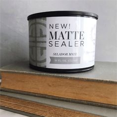 a can of new matte sealer sitting on top of a book Amy Howard, Refinishing Furniture Diy, Painted Barn Quilts, Wood Knobs, Iron Orchid Designs, Gel Art, Gel Stain, Foam Roller, Remodeling Ideas