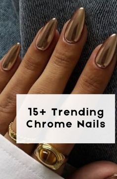 Whether you're feeling bold, keeping it classy with neutrals, or embracing your girly side with pink shades, these chrome nail ideas will leave you feeling like a true goddess. Take your manicure game to a whole new level with these jaw-dropping chrome nails.  | chrome nails, brown chrome nails, pink chrome nails, neutral chrome nails, classy nails, chrome nail ideas, cute nails, birthday nails, simple nails, festival nails, fall nails, winter nails, Christmas nails, holiday nails Cute Nails Birthday, Birthday Nails Simple