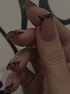 Вот такой крутой маник девочки, для любителей леопардового цвета Brown Acrylic Nails, Cow Nails, Wow Nails, Basic Nails, Casual Nails, Blush Nails, Short Square Acrylic Nails