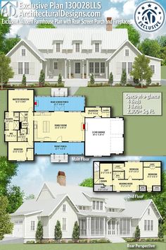 the floor plan for this house is very large and has lots of room to put in it