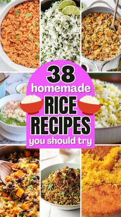 28 homemade rice recipes you should try to make this meal in less than 30 minutes