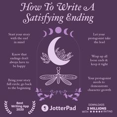 how to write a satifying ending info sheet for children's books and videos