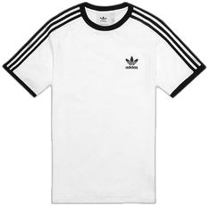 Adidas Sporty T-shirt With Contrast Stripes, Adidas Athleisure T-shirt With Side Stripes, Casual Streetwear T-shirt With Side Stripes, Relaxed Fit Sportswear T-shirt With Three Stripes, Sportswear T-shirt With Three Stripes In Relaxed Fit, Sportswear Relaxed Fit T-shirt With Three Stripes, Relaxed Fit Three Stripes Sportswear T-shirt, Sportswear Top With Three Stripes And Relaxed Fit, Relaxed Fit Sportswear Top With Three Stripes