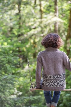 Nehalem Cardigan | Knitting Pattern by Jared Flood Knit Colorwork, Cowichan Sweater, Brooklyn Tweed, Sweater Patterns, Colorwork Knitting, Cardigan Design, Knitted Wit, Beautiful Sweater, Circular Knitting