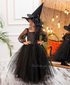 Witch Costume for Girls, Sweet Witch Dress - Etsy Türkiye