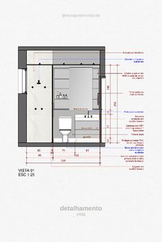 the floor plan for a small bathroom with an attached toilet and shower area, along with measurements