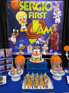 an image of a baby's first birthday party