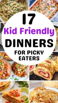 kid friendly dinner ideas for picky eaters that are easy to make and delicious