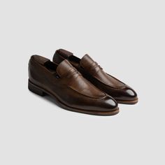 The Brera Ciana Loafer | Italian Men’s Shoes – Scarpe di Bianco Timeless Slip-on Moccasins For Business, Timeless Slip-ons With Rubber Sole And Plain Toe, Timeless Business Slip-on Loafers, Timeless Slip-on Dress Shoes With Leather Sole, Timeless Slip-on Leather Business Shoes, Timeless Slip-on Leather Shoes With Plain Toe, Timeless Slip-on Oxfords With Stitched Sole, Timeless Business Loafers With Rubber Sole, Timeless Business Slip-on Leather Shoes