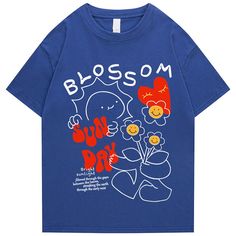 Description FAQ Shipping Celebrate sunny days with the Sun Day Blossom Tee! Show your love for the sun and your fun-loving spirit with the Sun Day Blossom Tee. The soft, lightweight fabric and beautiful sun day blossom design will keep you shining with happiness all day! Enjoy the fashion and comfort of this joyful and inspirational tee. Be happy, be fun! Available in 7 colors and 5 different sizes, measurements are shown below. We always recommend choosing 1-2 sizes larger and comparing the mea Cool Graphic Tee Design, Luxury Tshirt Design, Fun Tshirt Designs, Blue Tshirt Design, T-shirt Designs, Cute T Shirt Designs, Love T Shirt Design, Tshirt Graphic Design, Colorful T Shirt