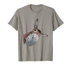 PRICES MAY VARY. Peach-Bruh Funny Donkey Art Donkey Head - Smile - Eagerlys Lightweight, Classic fit, Double-needle sleeve and bottom hem Donkey Head, Donkey Art, Shop Top, Fashion Brands, Branded T Shirts, Top Styles, Fashion Branding, T Shirts, Funny