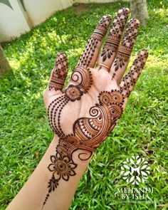 Mehndi designs. Trending Simple Mehendi Designs, Side Mehendi Designs For Hands, Mehendi Designs For Hands Trendy, Trendy Arabic Mehendi Designs Front Hand, Mordern Mehandi Design, Palm Mehndi Design Unique Modern, Mehendi Back Hand Designs, Mendi Design Modern, Arebic Mahendi Designs Latest Front Hand