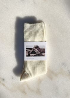 An everyday, medium-weight sock for equal parts polished and plush. ﻿This item is final sale Cotton Socks For Everyday Winter Wear, Winter Cotton Socks For Everyday Use, Cream Ribbed Socks For Winter, Winter Cotton Socks, Cream Ribbed Winter Socks, Winter Cream Cotton Socks, Final Sale, Medium Weight, Dresses For Sale