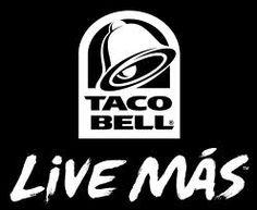 the logo for taco bell live mas