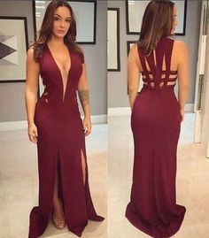 70 Fashion Outfits, Vestidos Color Vino, Fashion Outfits Ideas, 70 Fashion, Prom Dress Long, Elegant Dresses Classy, Burgundy Bridesmaid Dresses, Classy Dress Outfits, Gala Dresses