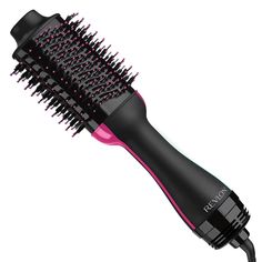 Revlon One Step Volumizer Hair Dryer And Styler | Less Frizz, More Shine, And Less Heat Damage For Fast And Easy Salon-Style Blowouts, For All Hair Types And Lengths (Black) 2.8 “ Oval Brush Dare To Be New Kind Of Bold With Revlon Hair Tools. Whether You're After Salon-Style Blowouts, One-Of-A-Kind Waves And Curls, The Perfect Hair Accessory, Or You Want To Reinvent Your Style, Revlon Has The Tools To Take Your Hair Where It's Never Been Before. Transform Your Hair Routine With The Original Blow Revelon Hair Dryer, Revlon Brush, Volumizer Hair Dryer, Revlon Hair Dryer Brush, Revlon Hair Dryer, Oval Brush, Blow Dry Brush, Hair Dryer Brush, Heat Damage