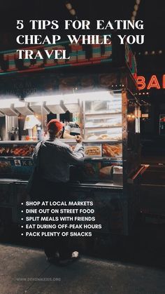 tips for eating cheap while traveling Save Money On Food, Falafel Sandwich, Meal Options, Food Cost, Food Street, Money Saving Meals, Halal Recipes, Sandwich Shops, Cheap Eats