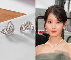 Introduction: Limited Edition Earrings Directly Delivered from Korea - Embrace the same style worn by the incredibly beautiful Korean actress IU. Exquisitely designed and truly special, these limited earrings are a must-have. Hurry up and seize the opportunity to add a touch of elegance inspired by a K-drama star to your collection! Size: Approximately 1.3cm in length, 1.4cm in width (Actual item may vary) Material: 925 silver needle  / White gold plated(Gold plated) Korean Streetwear, K Drama, Korean Actress, Asian Fashion, Jewelry Earrings Studs, Style Design, 925 Silver, Korean Fashion, Gold Plate