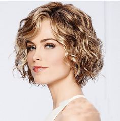 Gabor Wigs, Barrel Curls, Short Wavy, Short Curly Hair, Curly Wigs, Wigs With Bangs, Synthetic Wigs