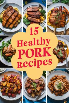 Discover a variety of nutritious options with these delicious healthy pork recipes. Whether you're searching for easy healthy meals using pork or looking for new ideas for healthy pork dinners, we've got you covered! From quick and simple healthy pork meals for dinner to more elaborate dishes, this collection offers something for every occasion. Elevate your dinner table with these flavorful and wholesome recipes that highlight the versatility of pork in creating well-balanced meals.