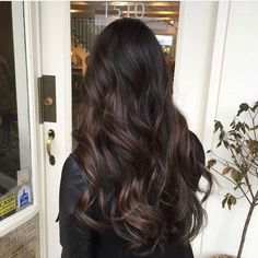 For Brunettes Balayage, Brunettes Balayage, Hair Color Ideas For Brunettes Balayage, Balayage Dark, Dark Ombre, Black Hair Balayage, Brunette Balayage, Brown Hair Balayage