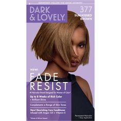 Dark And Lovely Hair Dye, Dark And Lovely, How To Dye Hair At Home, Grey Hair Coverage, Sun Kissed Hair, Conditioning Hair, Brown Hair Dye, Gorgeous Hair Color, Permanent Hair Dye