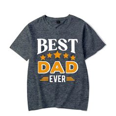 "I Have the Best Dad" Printed T-Shirts Description: Celebrate the special bond between father and child with our "I Have the Best Dad" Printed T-Shirts. These matching outfits are perfect for showing off your family pride in a stylish and adorable way. Features: Heartwarming Design: Featuring the fun and loving message "I Have the Best Dad Ever," these shirts are perfect for expressing family love. High-Quality Material: Made from polyester, ensuring durability and comfort. Unisex and Versatile: Family Matching T-shirt For Father's Day, Black T-shirt With Name Print For Parenting, Father's Day Family Cotton T-shirt, Father's Day Family Matching Pre-shrunk T-shirt, Family Matching Pre-shrunk T-shirt For Father's Day, Father's Day Letter Print T-shirt, Father's Day Graphic Tee With Logo Print, Casual Graphic Print T-shirt For Father's Day, Family Matching Relaxed Fit T-shirt For Father's Day