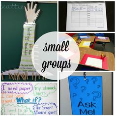 small groups are great for students to practice their writing skills