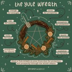 Witch Holidays, Yule Wreath, Yule Traditions, Yule Tide, Yule Crafts, Pagan Christmas, Winter Solstice Celebration, Pagan Holidays