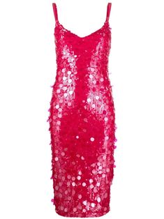 P.A.R.O.S.H. sequin-embellished Midi Dress - Farfetch Spring Midi-length Sequin Dress, Cocktail Bodycon Dress With Contrast Sequin, Glamorous Sequined Summer Midi Dress, Glamorous Sequined Midi Dress For Summer, Embellished Knee-length Sequin Dress For Summer, Summer Embellished Midi Sequin Dress, Summer Contrast Sequin Midi Dress For Night Out, Spring Midi-length Contrast Sequin Dress, Summer Night Out Midi Dress With Contrast Sequin