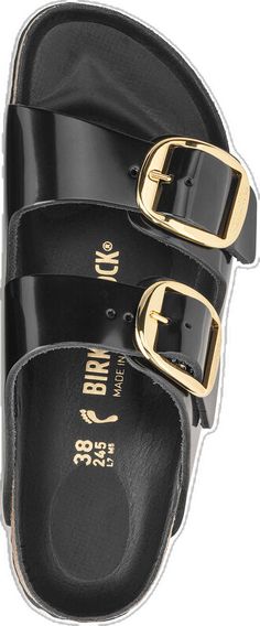 Birkenstock Arizona Big Buckle, Arizona Big Buckle, Birkenstock Styles, Black Birkenstock, Birkenstock Women, Calf Muscles, Cozy Feeling, Birkenstock Arizona, Sandal Women