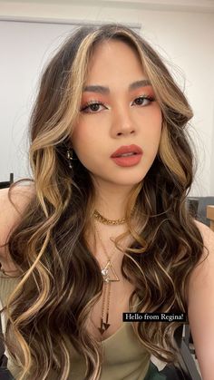 Hair Color For Morena, Filipino Hair, Men Blonde Hair, Black Hair Balayage, Girl Hair Colors, Blonde Hair With Bangs, Dyed Blonde Hair, Brown Blonde Hair