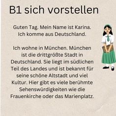 B1 German, German Phrases Learning, German Text, Deutsch Language, German Study, German Phrases, Germany Language, Learning German, Chinese Language Learning