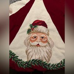 a christmas sweater with a santa clause on it